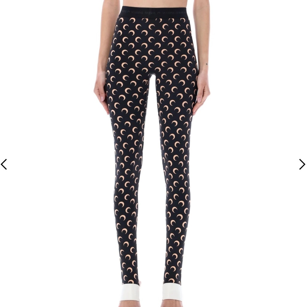 Moon printed leggings
